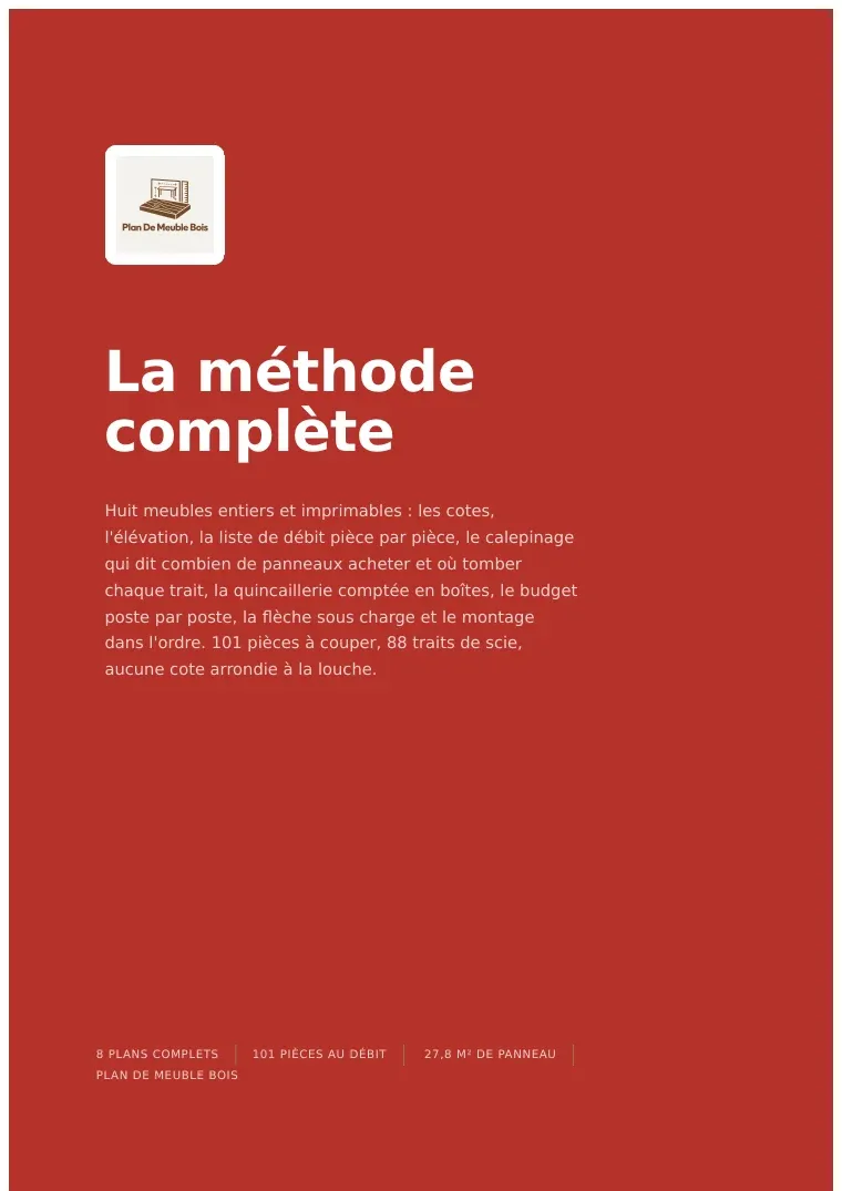 La première page de la méthode complète, document PDF de cinquante et une pages